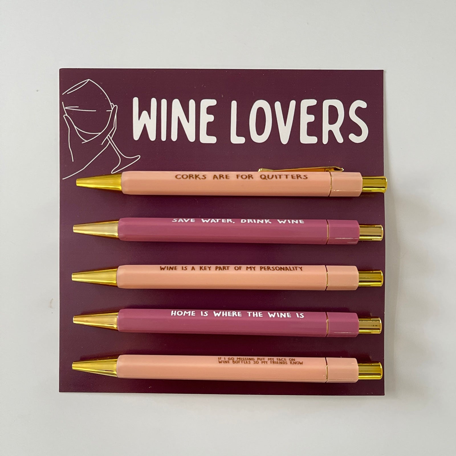 Wholesale Nurse Theme Incentive Text FUCK Plastic Pen 5 Pieces/set